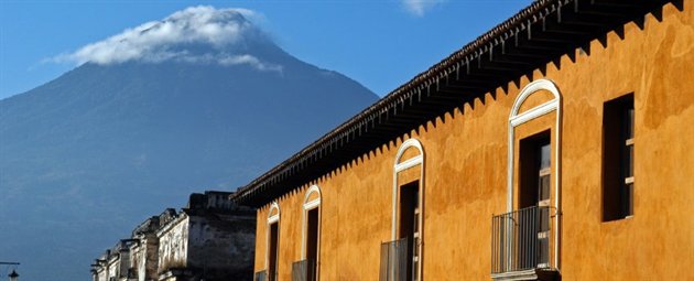Et hus i Guatemala