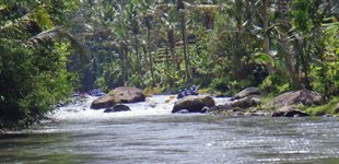 Rafting p� Bali, Indonesien