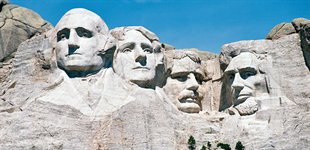 Mount Rushmore.