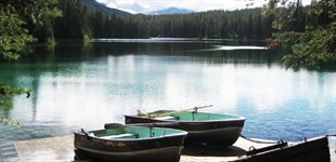 Jasper Nationalpark i Canada.