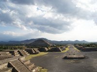 Teotihuacan, Mexico city til Cancun, Mexico