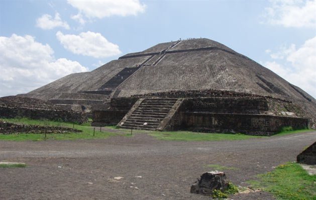 Teotihuacan, Mexico city til Cancun, Mexico