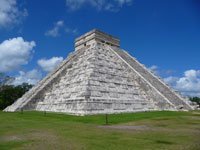 Chichen Itza, Mexico city til Cancun, Mexico
