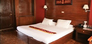 Lotus Hotel, Leh, Indien.