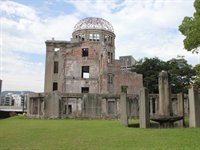 Atombombekuplen, Hiroshima, Japan.