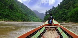 B�dtur Mae Sariang, Thailand