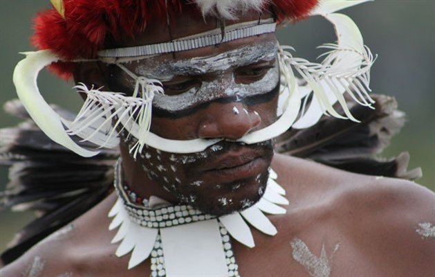 Festival i Baliem Valley, Papua, Indonesien Festival i Baliem Valley, Papua, Indonesien