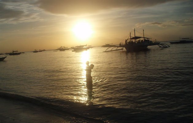 Solopgang, Bohol, Filippinerne Solopgang, Bohol, Filippinerne
