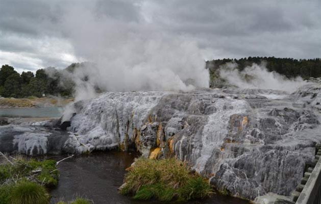 Rotorua i New Zealand Rotorua i New Zealand