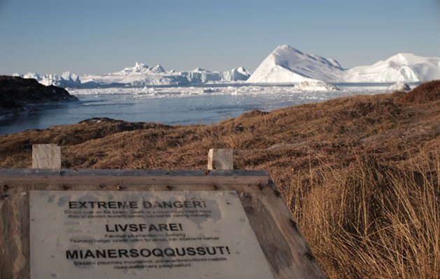 Ilulissat, i Vestgrønland Ilulissat, i Vestgrønland