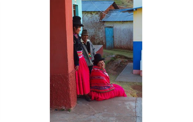Lake Titicaca, Sydamerika Lake Titicaca, Sydamerika