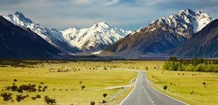 Mount Cook p� New Zealand