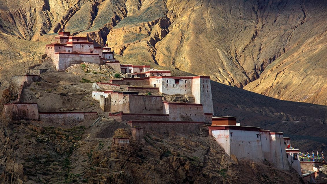 Fort i Gyantse, Tibet
