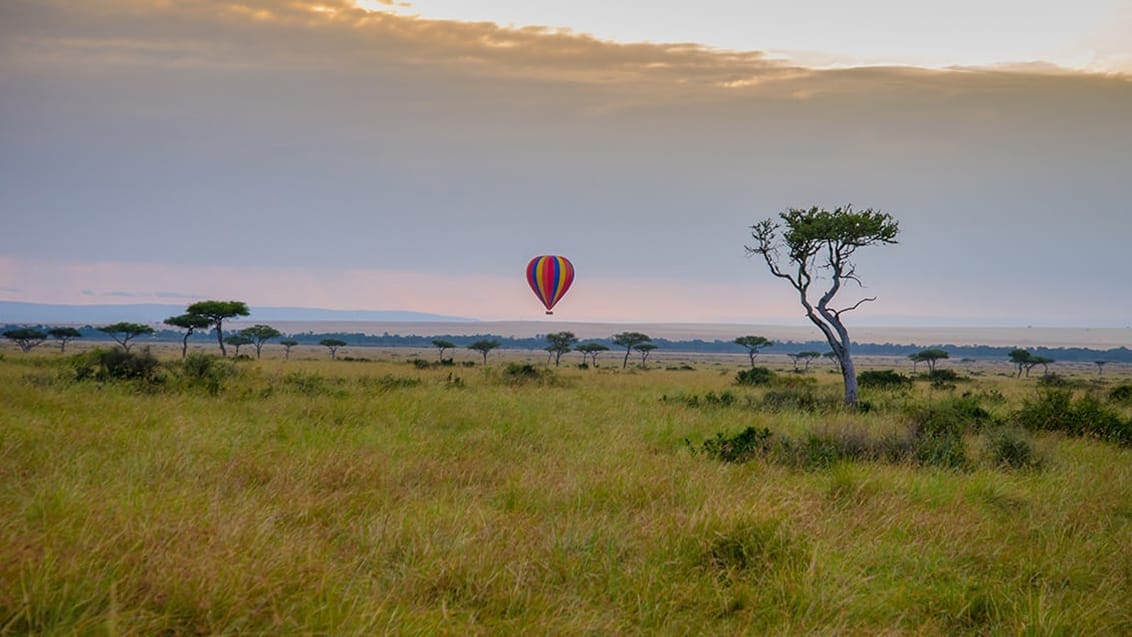Ballonsafari, Rift Valley, Kenya
