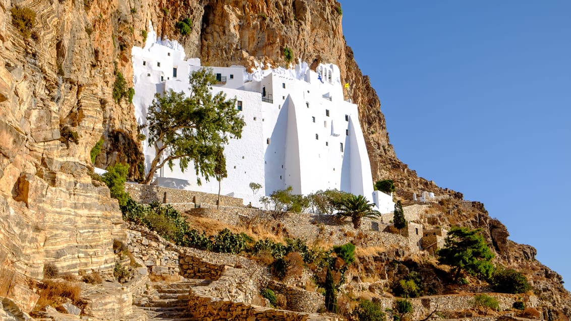 Panagia Hozovitissa kloster på Amorgos, Grækenland