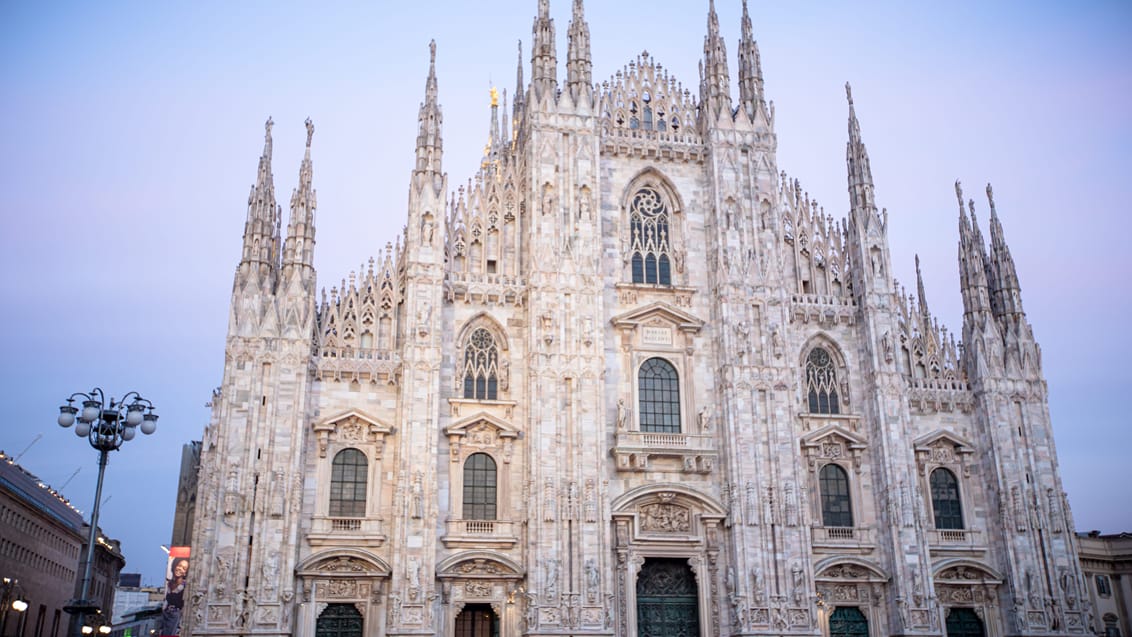 Milanos domkirke, der lokalt kaldes 'il Duomo'