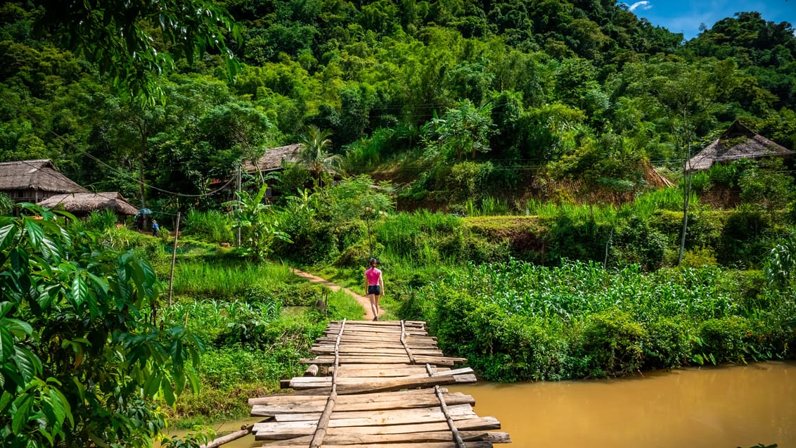 Trekking fra Laos til Vietnam