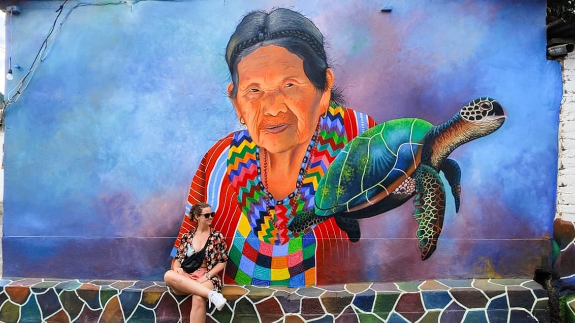 Gadekunst, Lake Atitlán