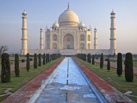 Agra, Taj Mahal, Indien.