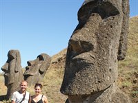Moai statuer Moai statuer