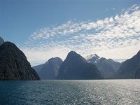Fjorde i New Zealand Fjorde i New Zealand
