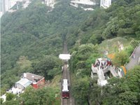 Sporvogn til Victoria Peak, Hong Kong