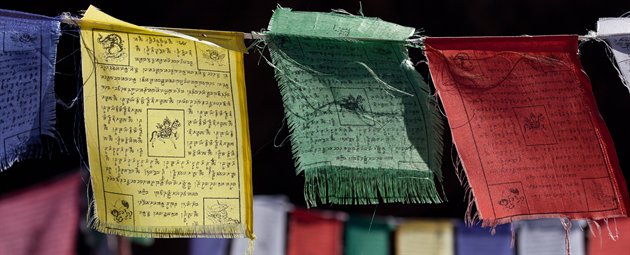 Bedeflag i Nepal