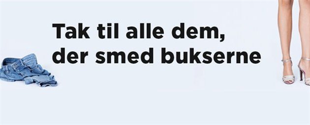 Resultatet af Smid bukserne kampagnen