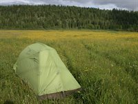 Telt, Wells Gray, Canada