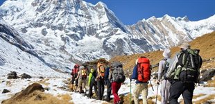 På vej mod Annapurna Base Camp