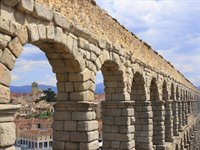 Ækvædukten el Puente, Segovia, Spanien