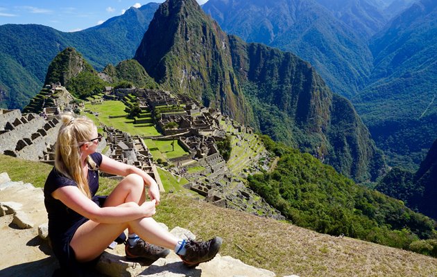 Machu Picchu i Peru