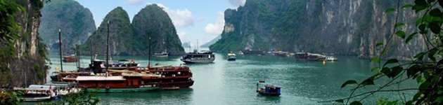 Halong Bugten, Vietnam Halong Bugten, Vietnam