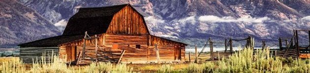 Moulton barn i Grand Teton National Park Moulton barn i Grand Teton National Park