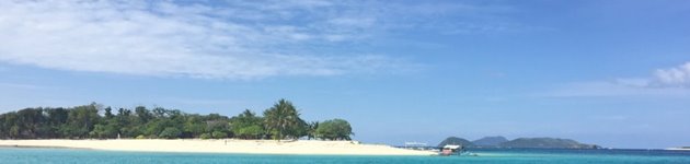 Strand tæt ved Popototan, Coron, Filippinerne Strand tæt ved Popototan, Coron, Filippinerne