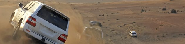 Prøv spændingen ved dune bashing i Dubais Ørken Prøv spændingen ved dune bashing i Dubais Ørken