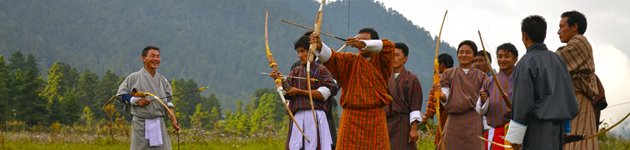 Bueskydning i Bhutan Bueskydning i Bhutan