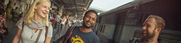 Med togrejser i Indien Med togrejser i Indien