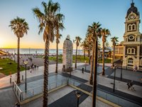 Glenelg strandpromenade, Adelaide