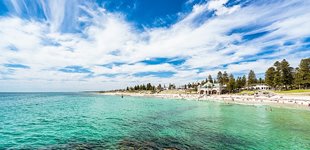 Cottesloe Beach ved Perth