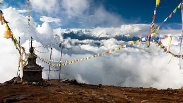 Indien, Nepal, Thailand og Vietnam