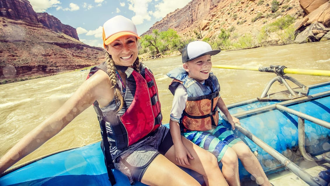 Rafting, Moab, USA