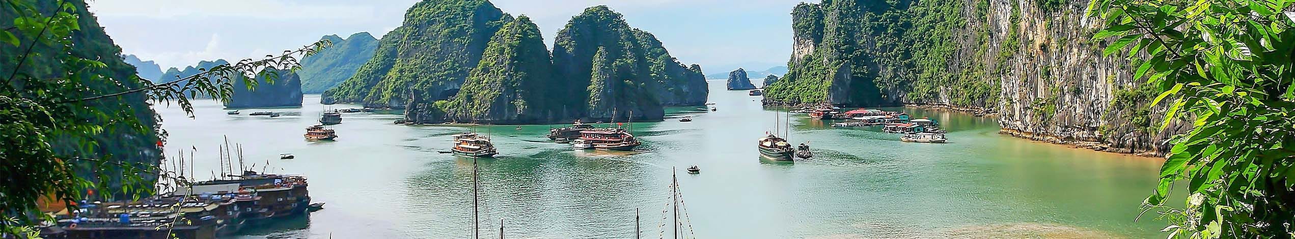 Vietnam, Cambodja og Thailand