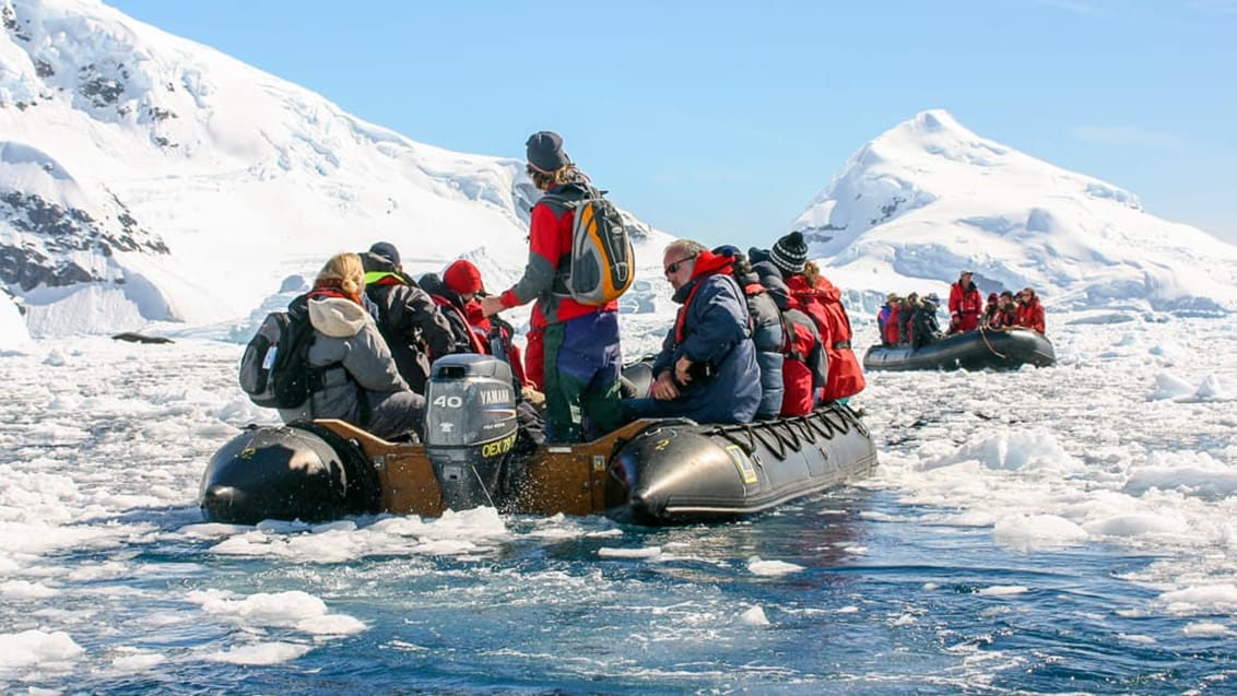 Tag med Jysk Rejsebureau på adventurerejse til Antarktis