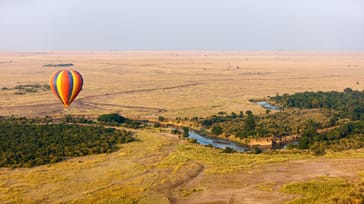 Ballonsafari over Masai Mara