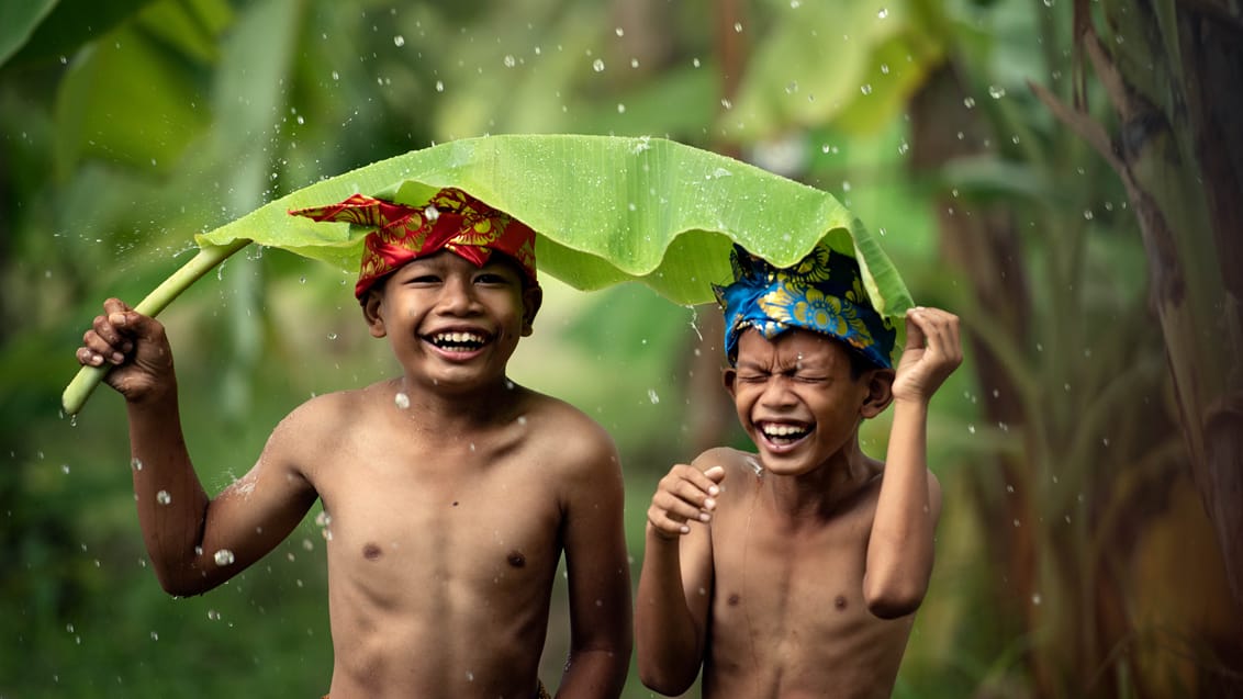 Lokale børn, Indonesien