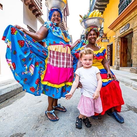 Med familien eventyr i Colombia | Jysk Rejsebureau