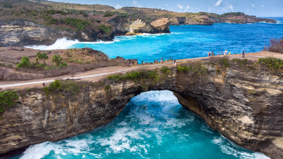 Nusa Penida, broken beach, Indonesien