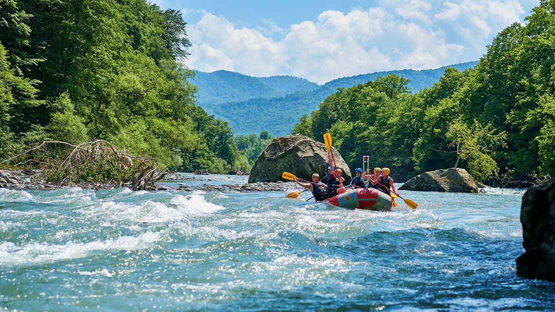 Rafting i Kenya