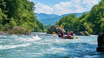 Rafting i Kenya